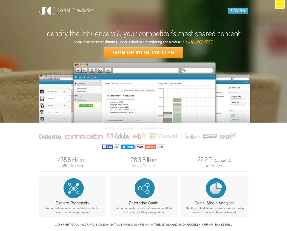 Social Crawlytics